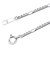ネックレス チェーン フィガロ Pt850 プラチナ 線径0.6φ 幅2mm 長さ 45cm
