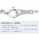 ネックレス チェーン スクリュー Pt850 プラチナ 線径0.33 幅 約 1.9mm 長さ 45cm