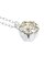 ネックレス レディース 天然ダイヤモンド シャンパンカラー SIクラス Pt900 プラチナ 0.2ct 6本爪