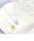 ダイヤモンド エタニティ ネックレス 0.15ct SIクラス・Hカラー 11石 PT900 プラチナ イエローゴールド K18YG 18金