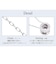 ダイヤモンド エタニティ ネックレス 0.15ct SIクラス・Hカラー 11石 PT900 プラチナ イエローゴールド K18YG 18金