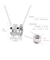 ダイヤモンド エタニティ ネックレス 0.15ct SIクラス・Hカラー 11石 PT900 プラチナ イエローゴールド K18YG 18金
