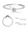 ダイヤモンド フォーエバー FOREVER リング 天然ダイヤモンド 0.1ct PT950 プラチナ 18金 K18 ゴールド