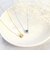 ブルートパーズ ホワイトトパーズ 0.3ct ネックレス PT900 18金 K18 ゴールド