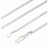 【選べる長さ40cm～60cm】シルバーチェーン 喜平 キヘイ 幅 2mm 長さ 40/45/50/55/60cm メンズ レディース scd60 誕生日 プレゼント シアーズ