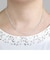 【選べる長さ40cm～60cm】シルバーチェーン フィガロ チェーン 2面カット 幅3.4mm 長さ 40/45/50/55/60cm メンズ レディース sfg100 プレゼント シアーズ