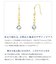 ピアス レディース K10 フックピアス 天然石 ライトアメジスト スクエア ゴールド