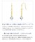 ピアス レディース K10 フックピアス 天然石 ペリドット スクエア ゴールド
