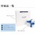 ピアス レディース K10 フックピアス 天然石 スカイブルートパーズ スクエア ゴールド