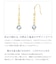 ピアス レディース K10 フックピアス 天然石 スモーキークォーツ スクエア ゴールド