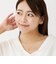 【選べる12誕生石×ダイヤモンド】クロス ハート ネックレス レディース