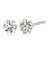 ダイヤモンド 0.1ct プラチナ ピアス テディベア 付き