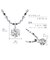 ダイヤモンド 0.1ct プラチナ ネックレス テディベア 付き