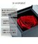 ネックレス レディース 一粒 ドロップ キュービックジルコニア プリザーブドフラワー 薔薇