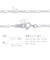 シルバー925 SILVER 925 フィガロチェーン 幅 1.7mm 長さ 60cm