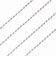 シルバー925 SILVER 925 カットフレンチチェーン 幅 1.4mm 長さ 45cm