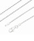 シルバー925 SILVER 925 カットフレンチチェーン 幅 1.4mm 長さ 50cm