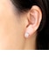 ピアス メンズ レディース キュービックジルコニア 8mm シルバー925 シルバーピアス