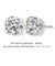ピアス メンズ レディース キュービックジルコニア 8mm シルバー925 シルバーピアス