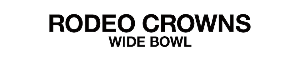 Rodeo Crowns/RODEO CROWNS WIDE BOWL