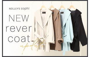 【NOLLEY'S sophi】"NEW" rever coat!