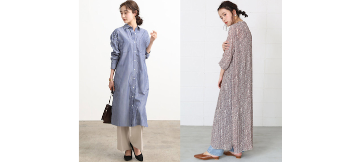 <最低気温20度の場合>体温調整しやすいアイテムを取り入れる