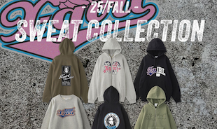 X-girl SWEAT WEAR