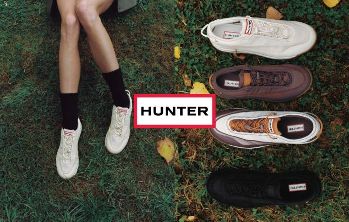 【HUNTER】防水性と透湿性を併せ持つ新スニーカー