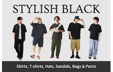 軽やかに着こなす「黒アイテム」でこなれ感UP!