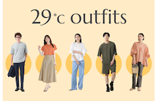 29度にぴったりの服装はこれ!男女別・最高・最低気温で選ぶ快適&オシャレコーデ