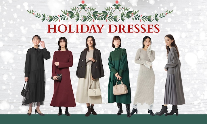 クリスマスに着たい♪とっておきのワンピース