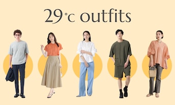 29度にぴったりの服装はこれ!男女別・最高・最低気温で選ぶ快適&オシャレコーデ