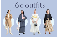 【最低・最高気温16度の服装とは?】レディース&メンズのおすすめコーデ