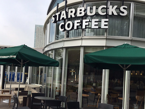 STARBUCKS COFFEE LaLaport TOYOSU Seaside Deck店