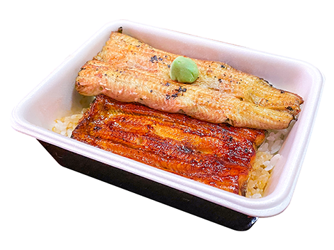 二色鰻重（蒲焼・塩焼）