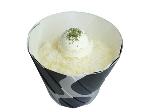 Cheese rice porridge