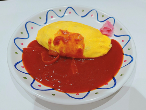 Chicken Omelet Rice/Mushroom Omelet Rice/Beef Omelet Rice