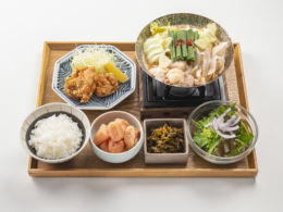 おすすめメニュー 「選べるわたしの鍋定食」
