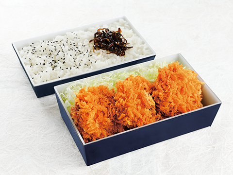 一口ひれかつ弁当