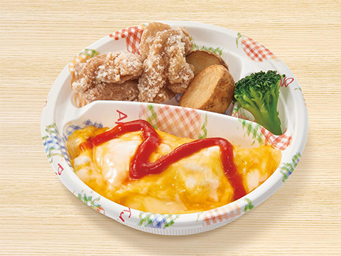 お子様オムライス弁当