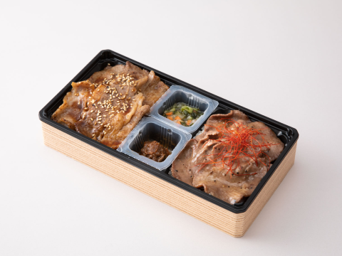 Kalbi & Beef Tongue Salt Rice Bowl Bento