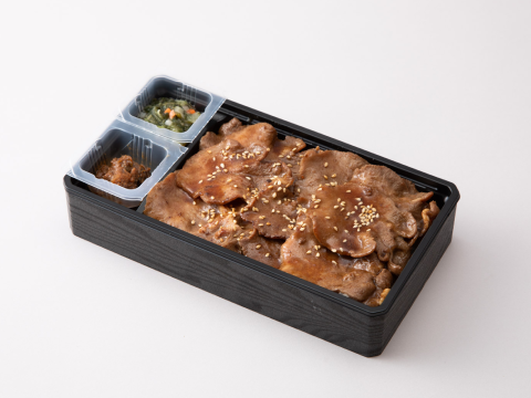 Beef tongue sauce bowl lunch box