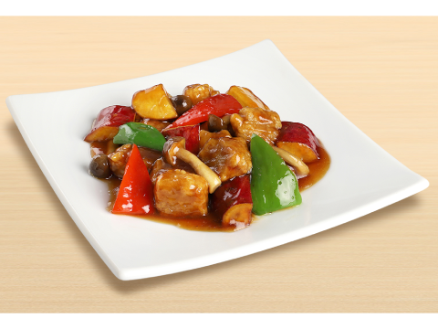 Carne de porco agridoce