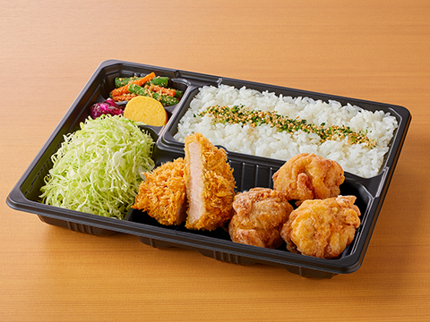 ヒレ唐揚げ弁当