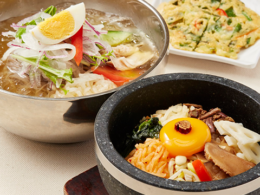 おすすめメニュー 石焼きビビンバ＋冷麺のハーフ＆ハーフセット