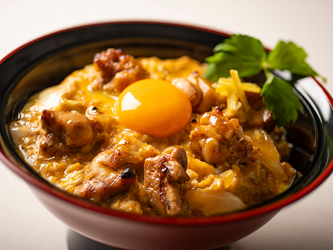 月見親子丼