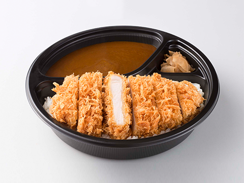 로스 및 카레 도시락