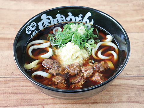 博多名物　元祖 肉肉うどん