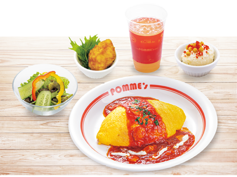 创意蛋包饭Pom之树