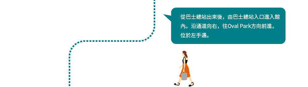 After leaving Yubaji Station, enter the entrance of Yubaji Station. Right along the road, heading towards Oval Park, on the left.